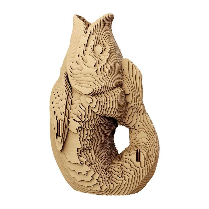 Hynovi - "Vase Fish" en carton