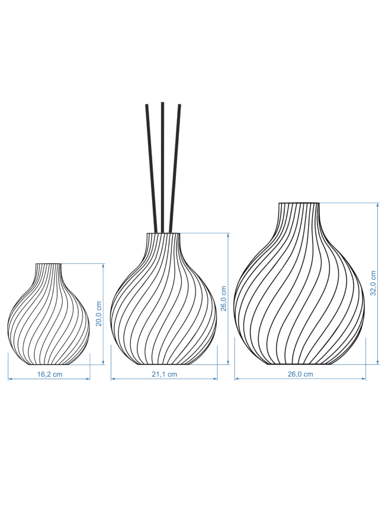 Vase “Luna” | Modernité et élégance
